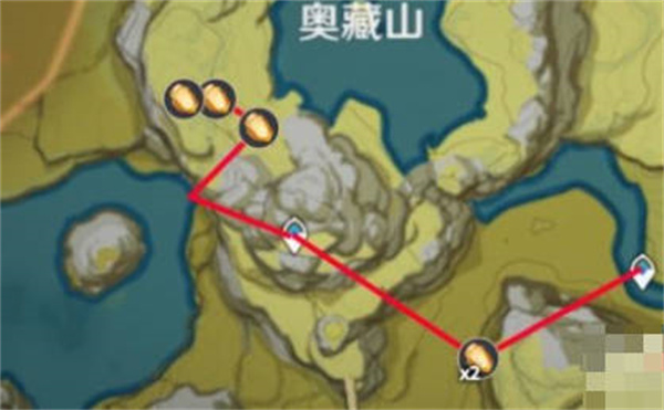 原神4.0石珀最佳采集路线攻略