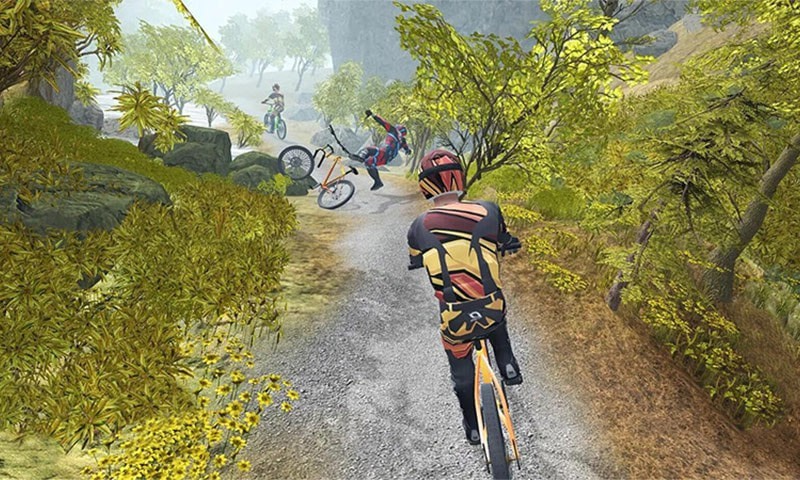 模拟登山自行车游戏截图-2