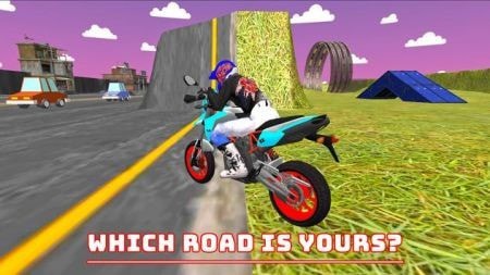摩托车无限赛模拟游戏截图-3