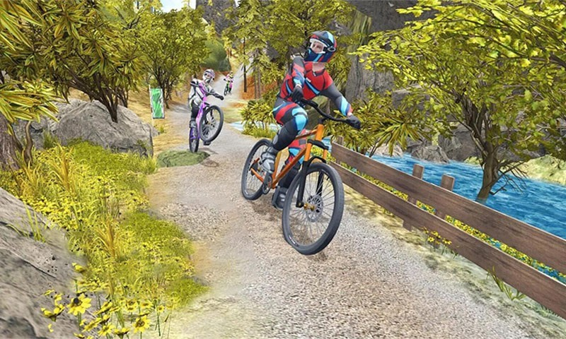 模拟登山自行车游戏截图-3