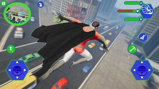飞行超级英雄城市救援游戏截图-3