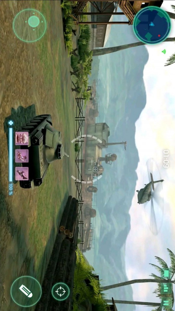 坦克冲撞游戏截图-1