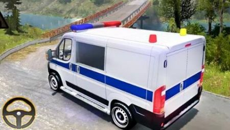 警用汽车模拟驾驶游戏截图-1