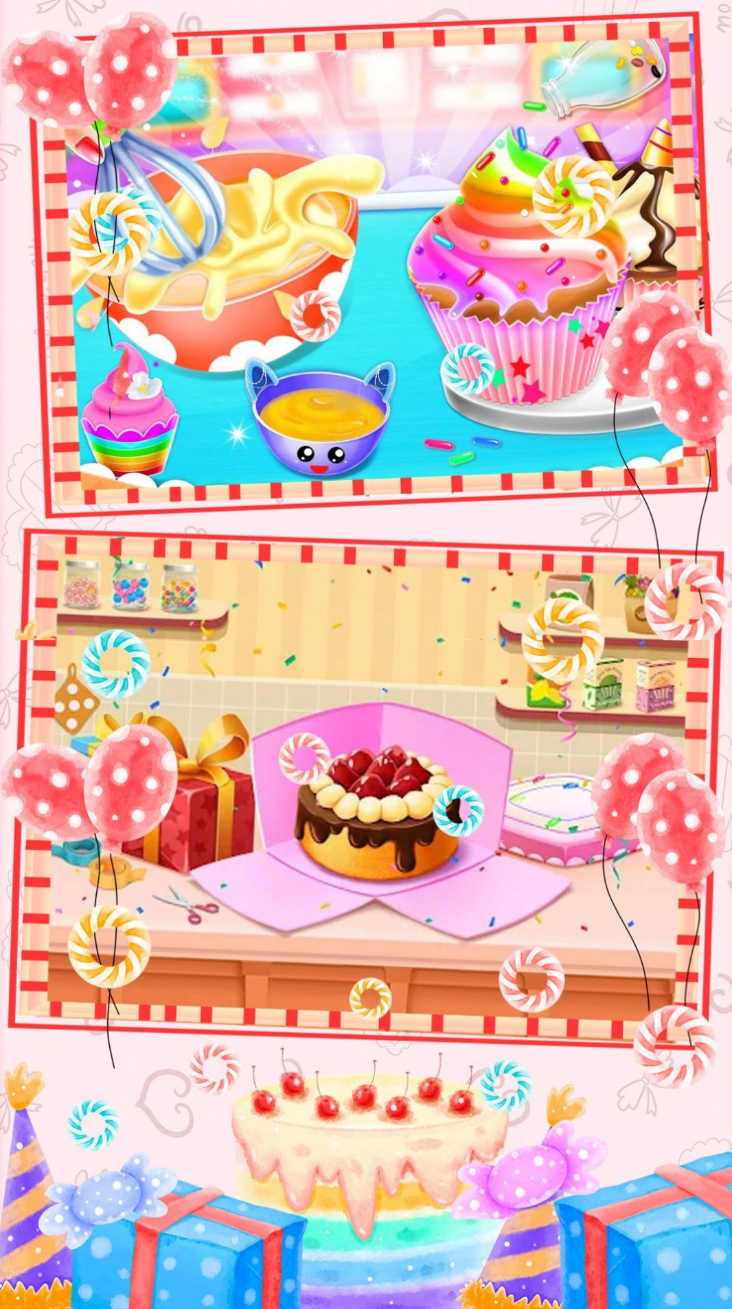 梦幻甜心蛋糕店游戏截图-1