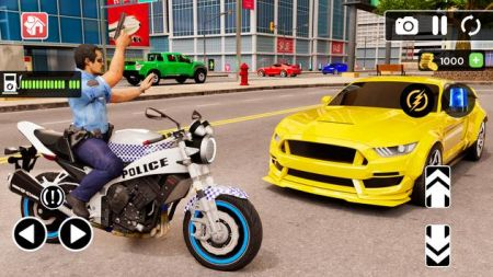 警察摩托车驾驶模拟器3d手游下载
