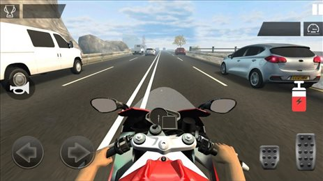 交通速度摩托3D游戏截图-3