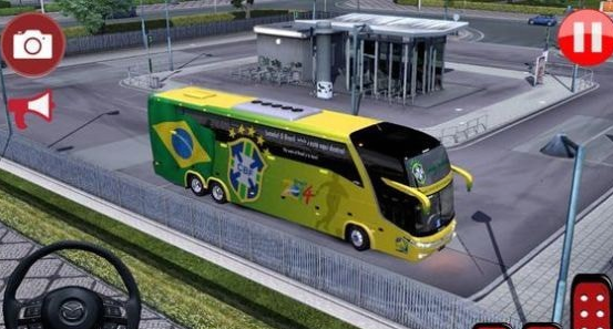 疯狂的巴士驾驶狂热3d游戏截图-3