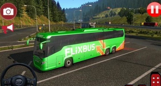 疯狂的巴士驾驶狂热3d游戏截图-2