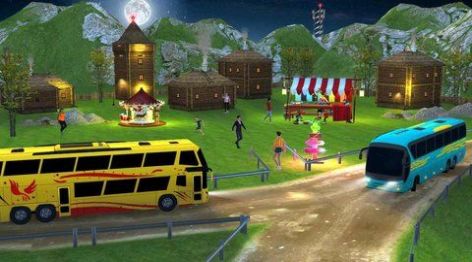 越野巴士驾驶3D游戏截图-1