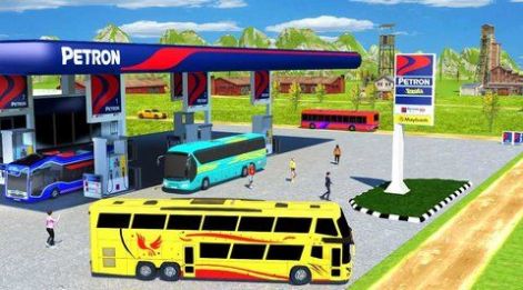 越野巴士驾驶3D游戏截图-2