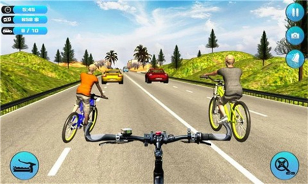 自行车比赛模拟器游戏截图-3