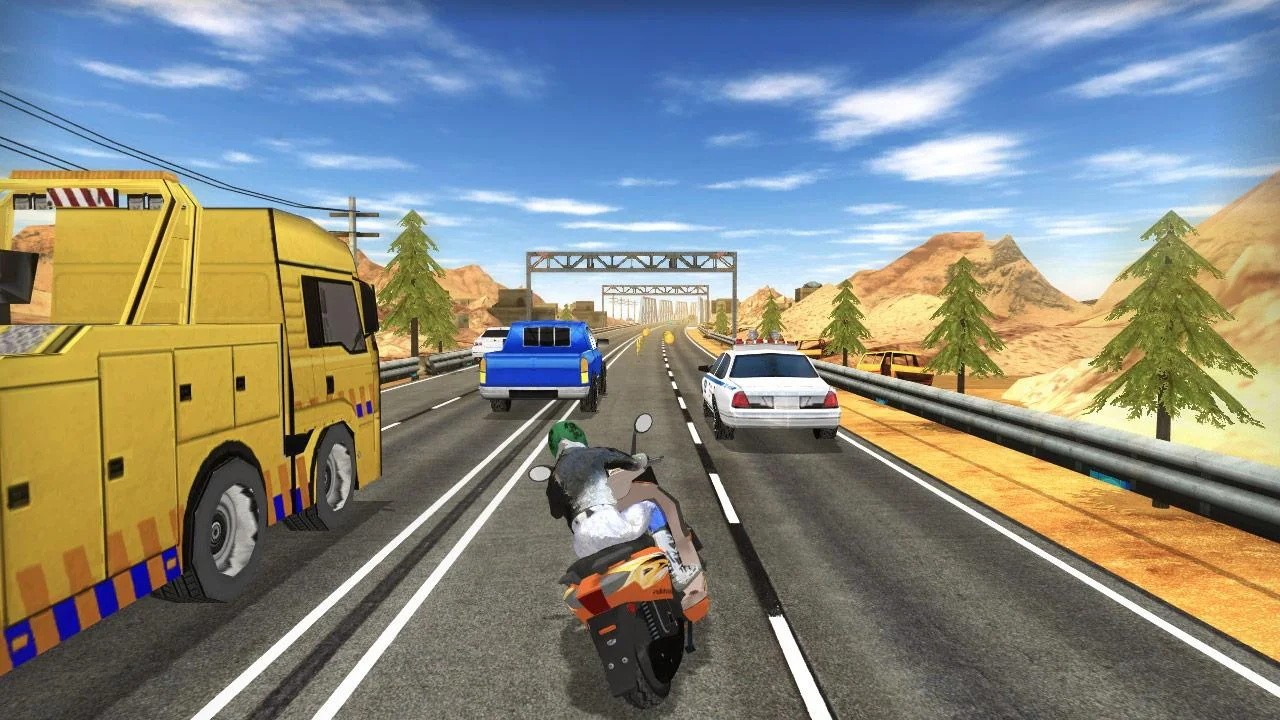 摩托车赛道模拟器游戏截图-1