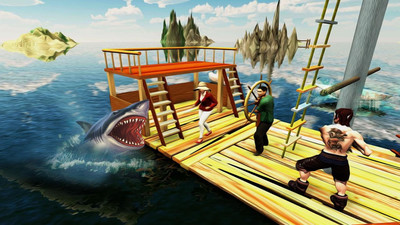 木筏求生鲸鲨猎人游戏截图-2
