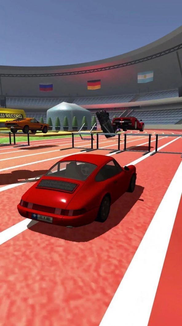 汽车赛奥运游戏截图-3