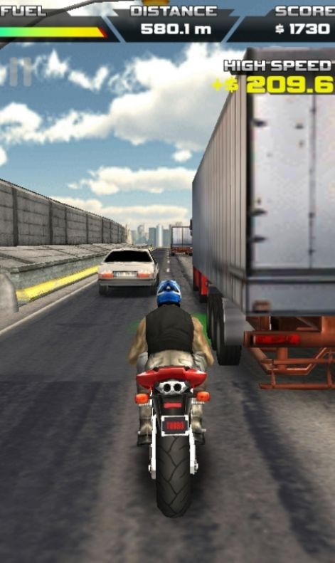 3D摩托车公路骑手游戏截图-1
