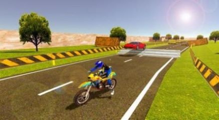 跑车vs摩托车骑行游戏截图-1