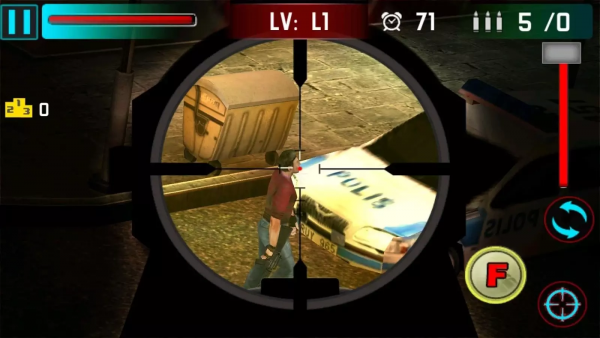狙击手射击战争3D游戏截图-2