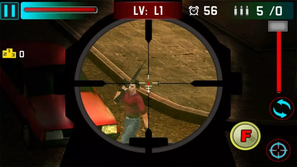 狙击手射击战争3D游戏截图-3