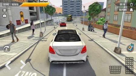 开放世界汽车驾驶模拟游戏截图-1