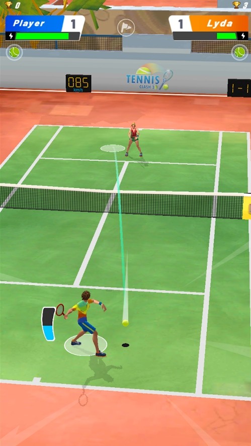 网球碰撞3D游戏截图-3