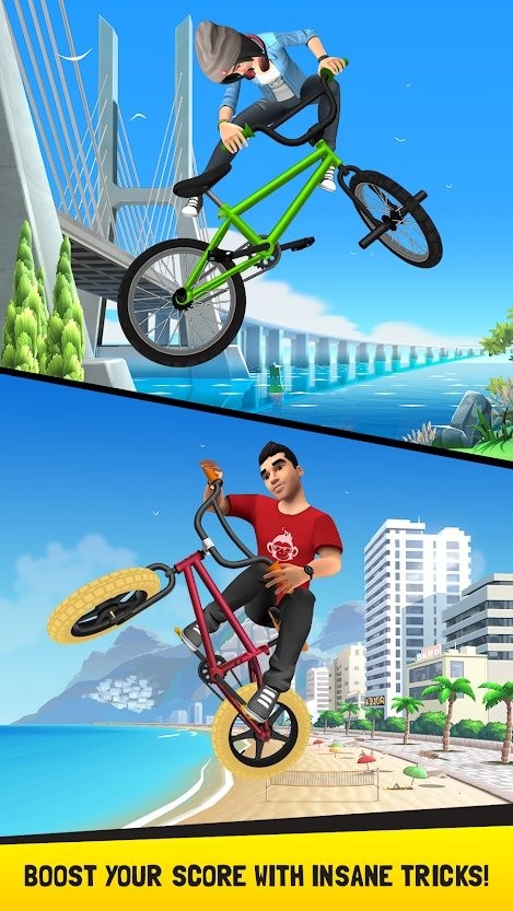 花式自行车游戏截图-5