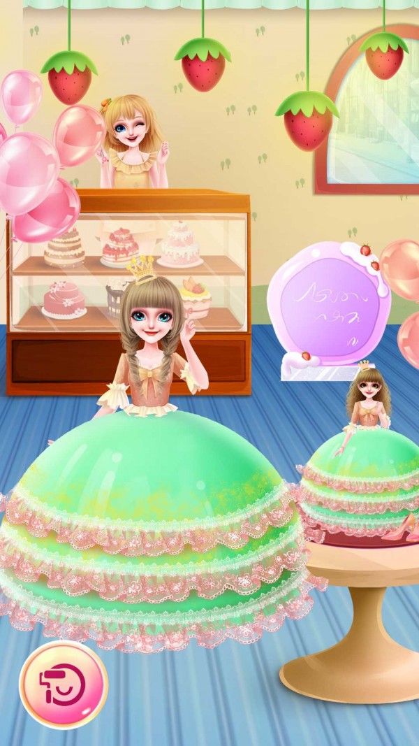 公主裙蛋糕制作游戏截图-5