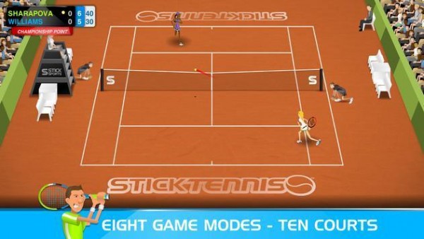 网球竞技赛游戏截图-2