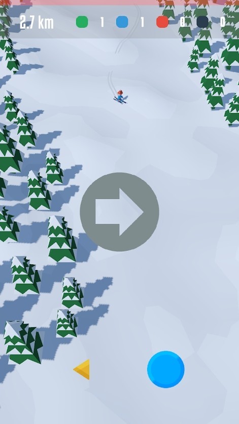无尽的3D滑雪游戏截图-1