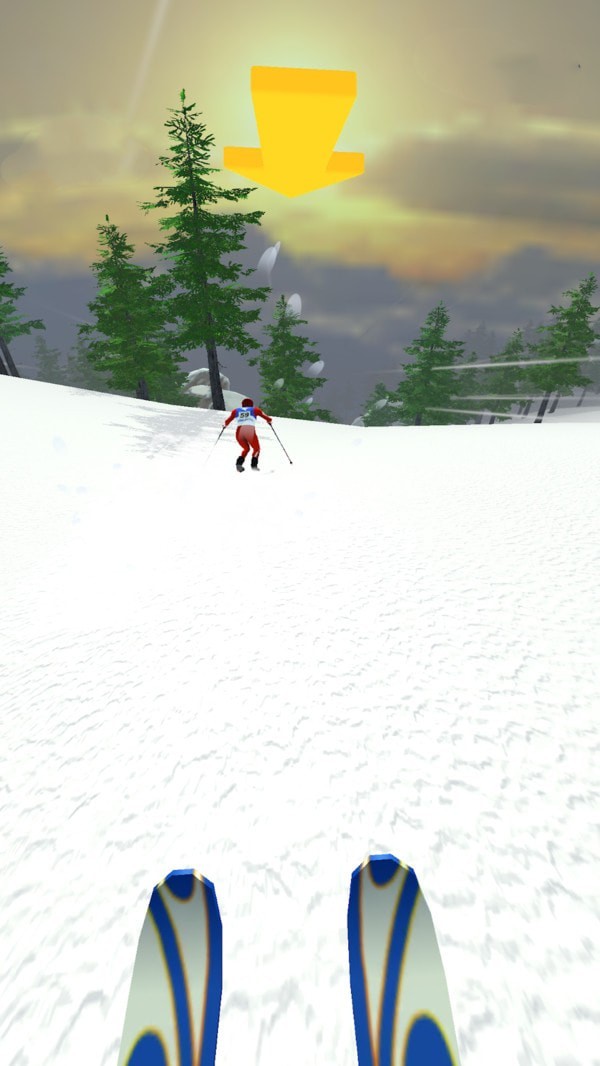 滑雪冲刺游戏截图-4