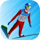 滑雪道跳跃