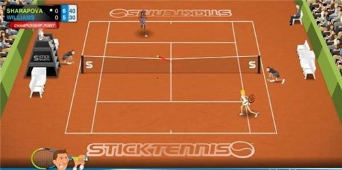 网球竞技赛游戏截图-2