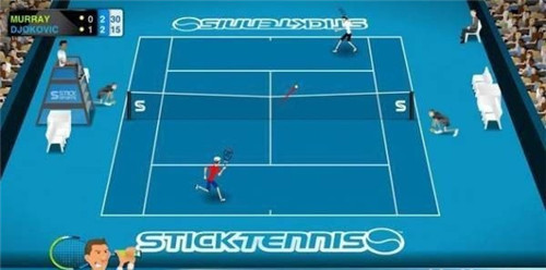 网球竞技赛游戏截图-1