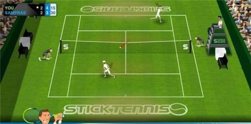 网球竞技赛游戏截图-3