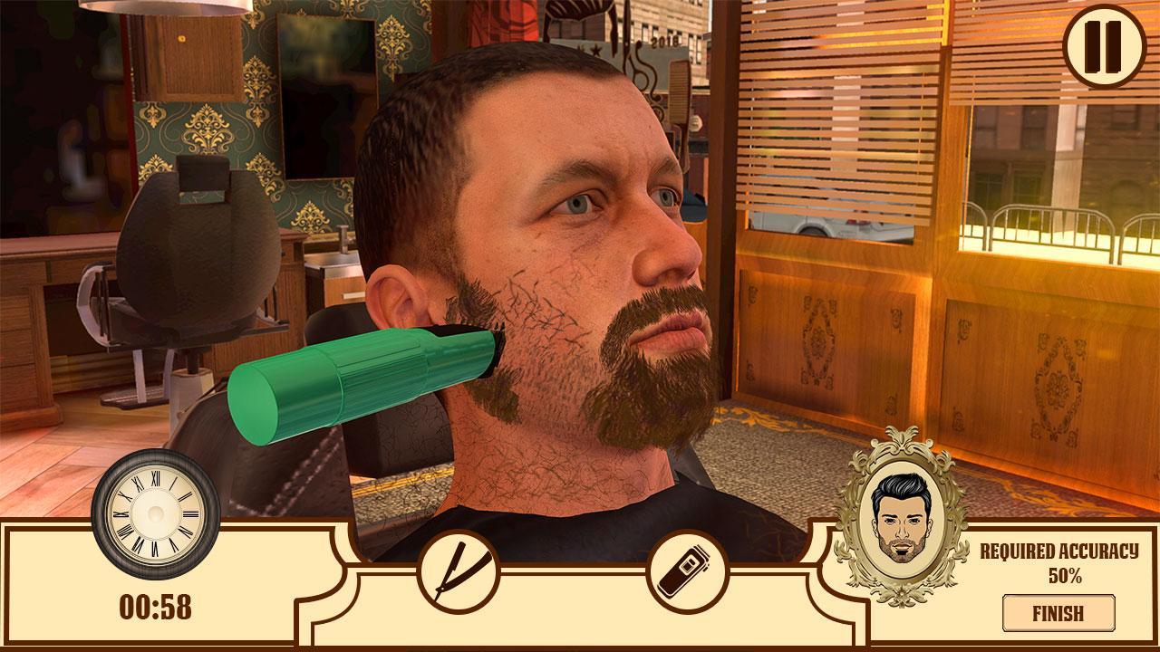 Barber Shop Hair(理发店理发沙龙)游戏截图-1
