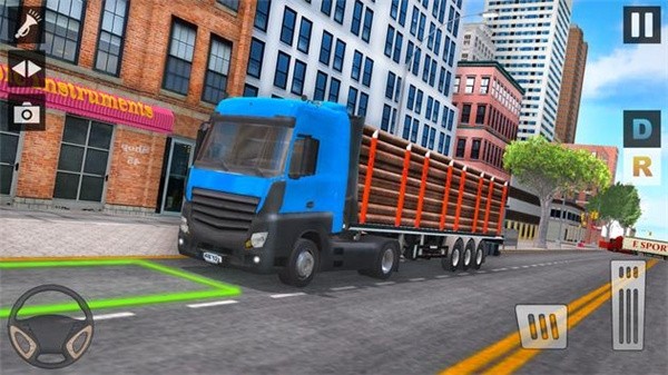 Euro Truck Driving Simulator(城市运输卡车停车场)游戏截图-3
