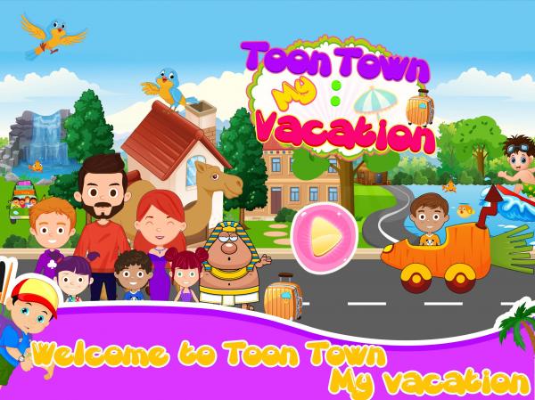 Toon Town My Vacation(香椿镇假期)游戏截图-1