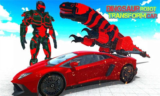 恐龙汽车机器人改造(Dinosaur Robot Transform)游戏截图-3