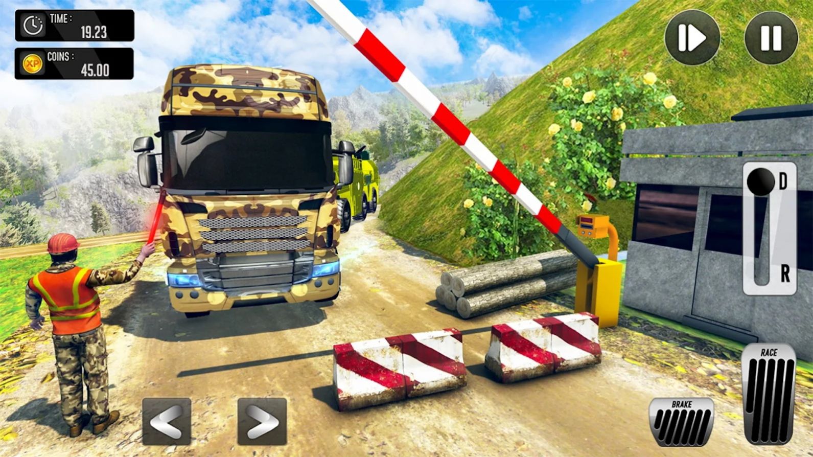 军事卡车模拟驾驶游戏截图-1