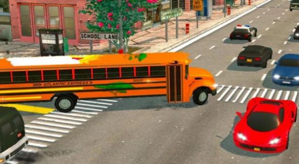 模拟高中巴士驾驶游戏截图-2