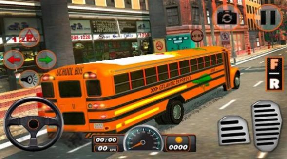 模拟高中巴士驾驶游戏截图-1