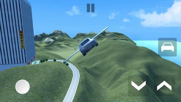 Flying Car Fantastic 3D(飞车梦幻3D手游)游戏截图-1