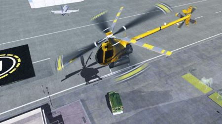 逼真直升机模拟游戏截图-2
