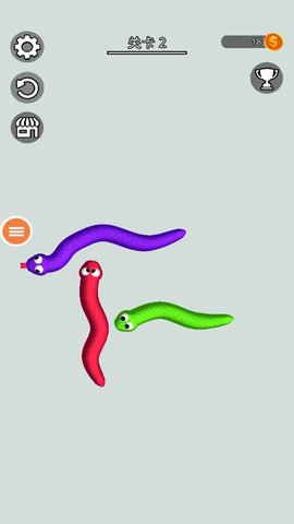 色彩蛇行游戏截图-2