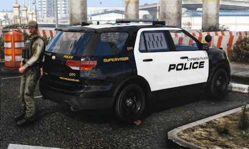 警察开车追逐游戏截图-2