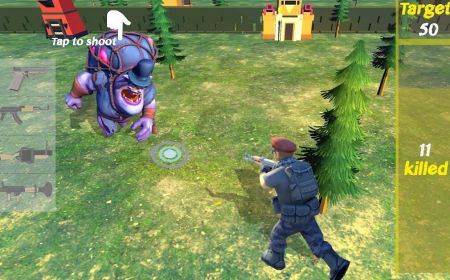 火线突击队传说Monster Shooter 3D游戏截图-3