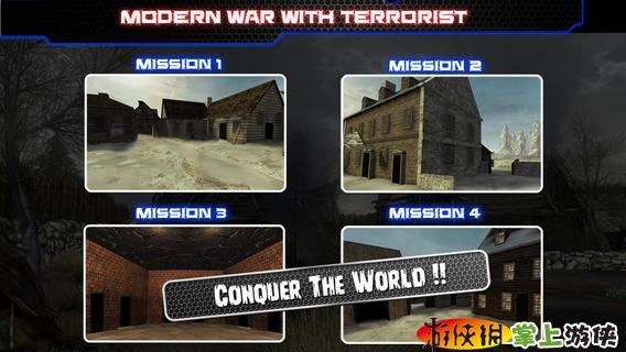 现代恐怖战争 Modern War with Terrorist Pro Free Shooting Games.游戏截图-3