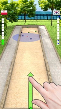 室外地滚球戏3d Bocce3DFree游戏截图-1