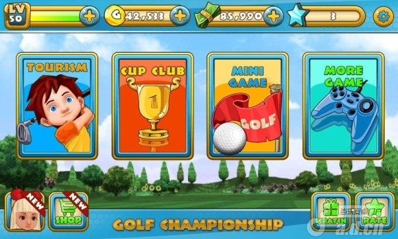 高尔夫锦标赛 Golf Championship v1.4游戏截图-1