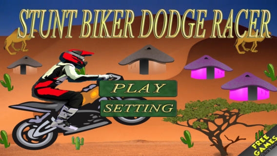 自行车特技道奇赛车 BikeStuntDodgeRacerMotorcycleRacingTrackSimulationGame游戏截图-4