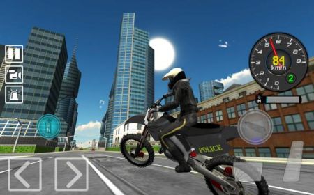 警察摩托城市驾驶Police Bike City Driving游戏截图-2